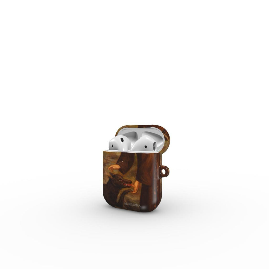 Cover AirPods – San Francesco e il Lupo